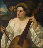 Anonymous - The Bass Viol Player