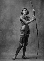 Anonymous - Ida Rubinstein as Saint Sebastián in The Martyrdom of Saint Sebastián at the Chatelet Theatre, Paris 