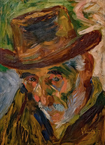 Boccioni, Umberto - Head of an old Man 