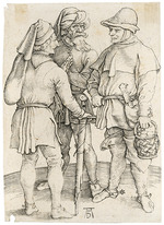 Dürer, Albrecht - Three peasants in conversation