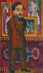 Kirchner, Ernst Ludwig - Portrait of Leon Schames