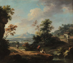 Cignaroli, Vittorio Amedeo - Landscape with figures
