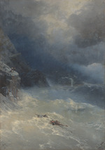 Aivazovsky, Ivan Konstantinovich - Storm at Cape Aya