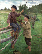 Bogdanov-Belsky, Nikolai Petrovich - Peasant Boys