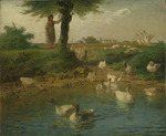 Millet, Jean-François - The goose keeper