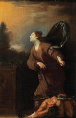 Fetti, Domenico - Saint Juliana defeats the devil
