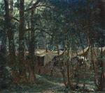 Jambon, Marcel - Attila's Camp. Stage design for the Opera La Burgonde by Paul Vidal