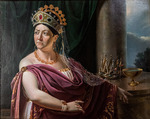 Guillermain - Portrait of the actress Françoise Raucourt (1756-1815) as Clytemnestra