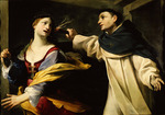Gessi, Giovan Francesco - The Temptation of Saint Thomas Aquinas 