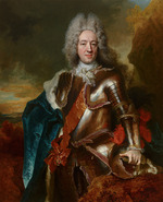 Largillière, Nicolas, de - Portrait of Prince William Hyacinth of Nassau-Siegen (1666-1743)