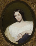 Scheffer, Ary - Portrait of Countess Katarzyna Potocka (1825-1907), née Branicka