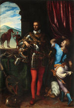Campi, Giulio - Portrait of Ottavio Farnese (1524-1586), Duke of Parma and Piacenza