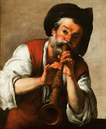 Strozzi, Bernardo - The Flute Player