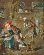 Francken, Frans, the Younger - Death and the Miser
