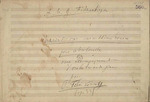 Tchaikovsky, Pyotr Ilyich - Autograph manuscript of the Variations on a Rococo Theme in A major, Opus 33