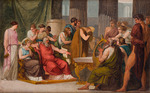 Hayez, Francesco - Odysseus at the Court of Alcinous