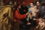 Dyck, Sir Anthony van - Christ Blessing the Children (Let the little children come to me)