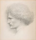 Burne-Jones, Sir Edward Coley - Portrait of the composer Ignacy Jan Paderewski (1860-1941)