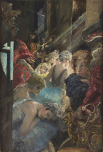 Fortuny y Madrazo, Mariano - Backstage of Teatro alla Scala
