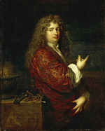 Netscher, Caspar - Portrait of Nicolaas Hartsoeker (1656-1725)