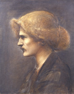 Burne-Jones, Sir Edward Coley - Portrait of the pianist, composer and politician Ignacy Jan Paderewski