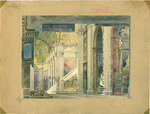 Hohenstein, Adolfo - Stage design for the opera Tosca by Giacomo Puccini