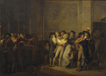 Boilly, Louis-Léopold - The Arrest of the Singer Garat