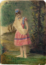 Anonymous - Portrait of the ballerina Pierina Legnani