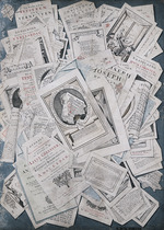 Wit, Nicolaas de - Trompe l'oeil. Prints and book tear-outs  