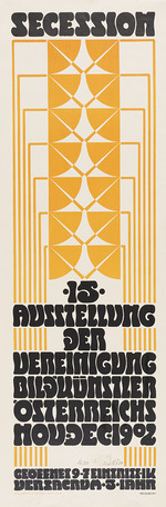 Böhm, Adolf Michael - Secession. 15th Exhibition of the Association of Visual Artists of Austria