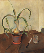 Nussbaum, Felix - Still life with an onion plant