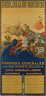 Guinea, Isidoro - Bilbao. Corridas generales