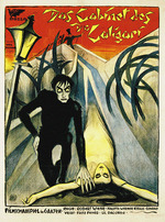 Ledl, Rudolf - Movie poster The Cabinet of Dr. Caligari by Robert Wiene