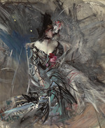 Boldini, Giovanni - Spanish Ballerina at the Moulin Rouge