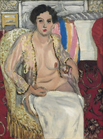 Matisse, Henri - Woman in an Armchair (Woman in a negligee) 