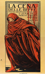 Chini, Galileo - La cena delle beffe. Libretto by Sem Benelli, Opera by Umberto Giordano