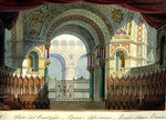 Ferrario, Carlo - Stage design for the Opera L'Africaine by G. Meyerbeer