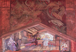 Fedorovsky, Fyodor Fyodorovich - House of the Noblewoman Vera Sheloga. Stage design for the opera The Pskov Maiden by N. Rimsky-Korsakov