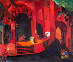 Fedorovsky, Fyodor Fyodorovich - Stage design for the opera Carmen by G. Bizet