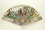 West European Applied Art - The Rape of Helen (Fan)