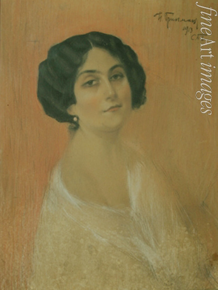 Grinman Ilia - Portrait of Baroness von Engelhardt