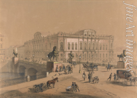 Charlemagne Iosif Iosifowitsch - Der Belosselski-Beloserski-Palast in Sankt Petersburg