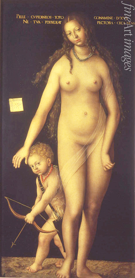 Cranach Lucas der Ältere - Venus und Cupido