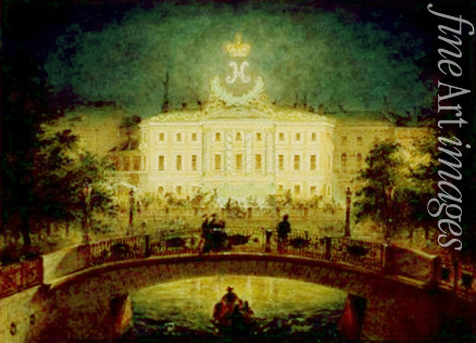 Sadovnikov Vasily Semyonovich - The Nicholas Palace in Saint Petersburg