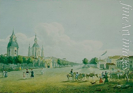 Beggrov Karl Petrovich - The Saint Andrew's Cathedral in Saint Petersburg