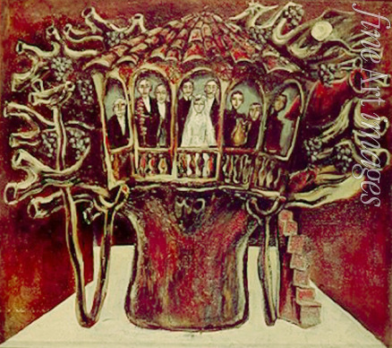 Murvanidze Teimuraz - Stage design for the theatre play Before the cart turn off by Otia Ioseliani