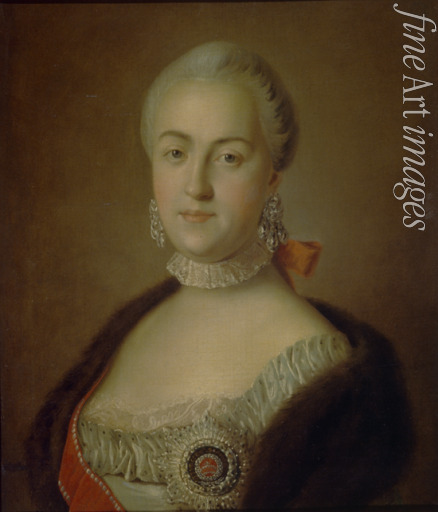 Rotari Pietro Antonio - Porträt der Großfürstin Jekaterina Alexejewna