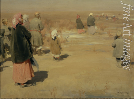 Arkhipov Abram Yefimovich - After an Easter procession