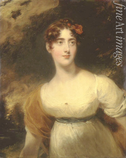 Lawrence Sir Thomas - Portrait of Milady Emily Harriet Wellesley-Pole (Lady Raglan)