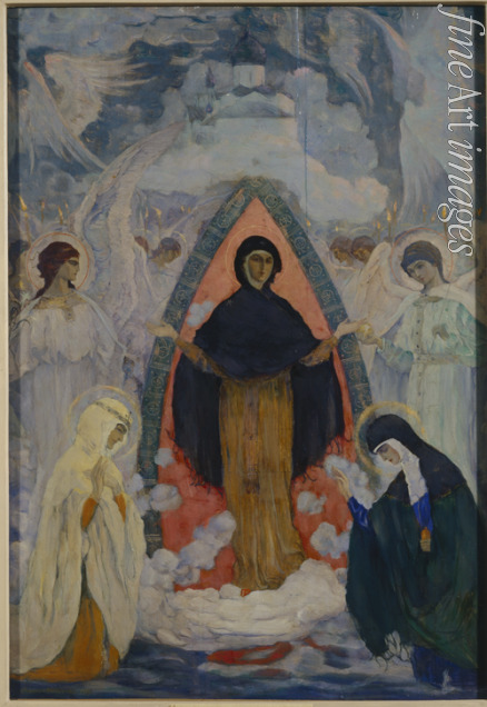 Nesterov Mikhail Vasilyevich - The Protection of the Mother of God (Pokrov)